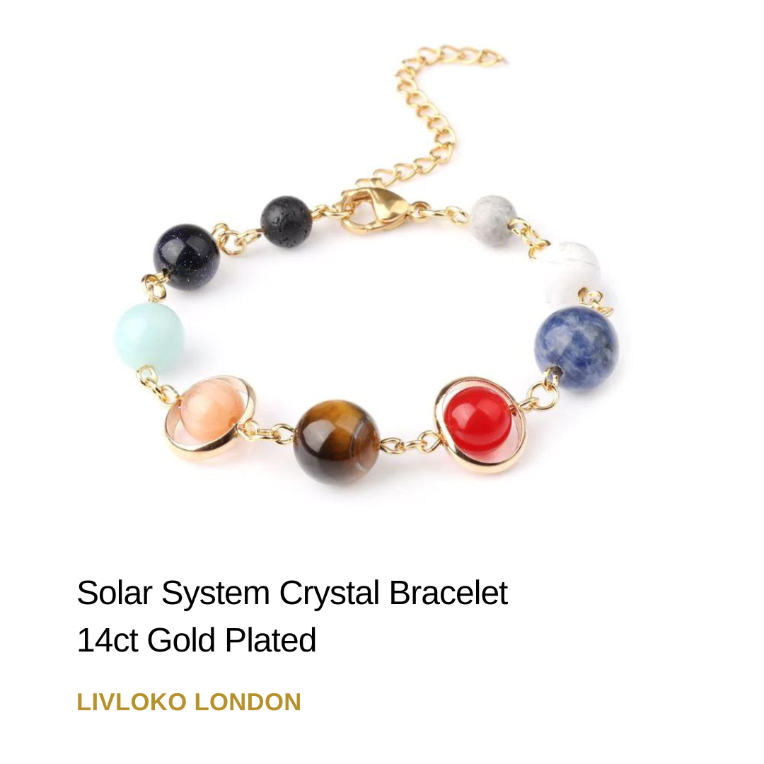 What does a solar system bracelet do?