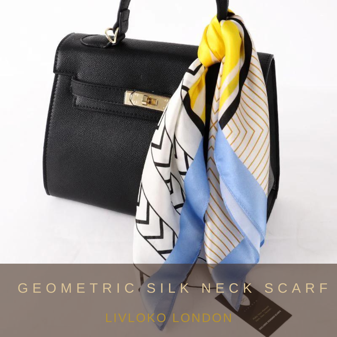 How do you wear a luxury silk scarf?