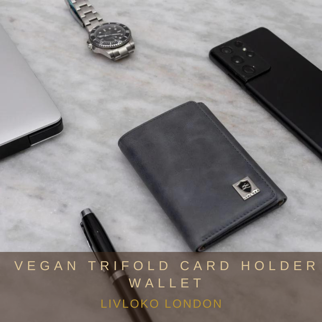 How do I put money in my trifold wallet?