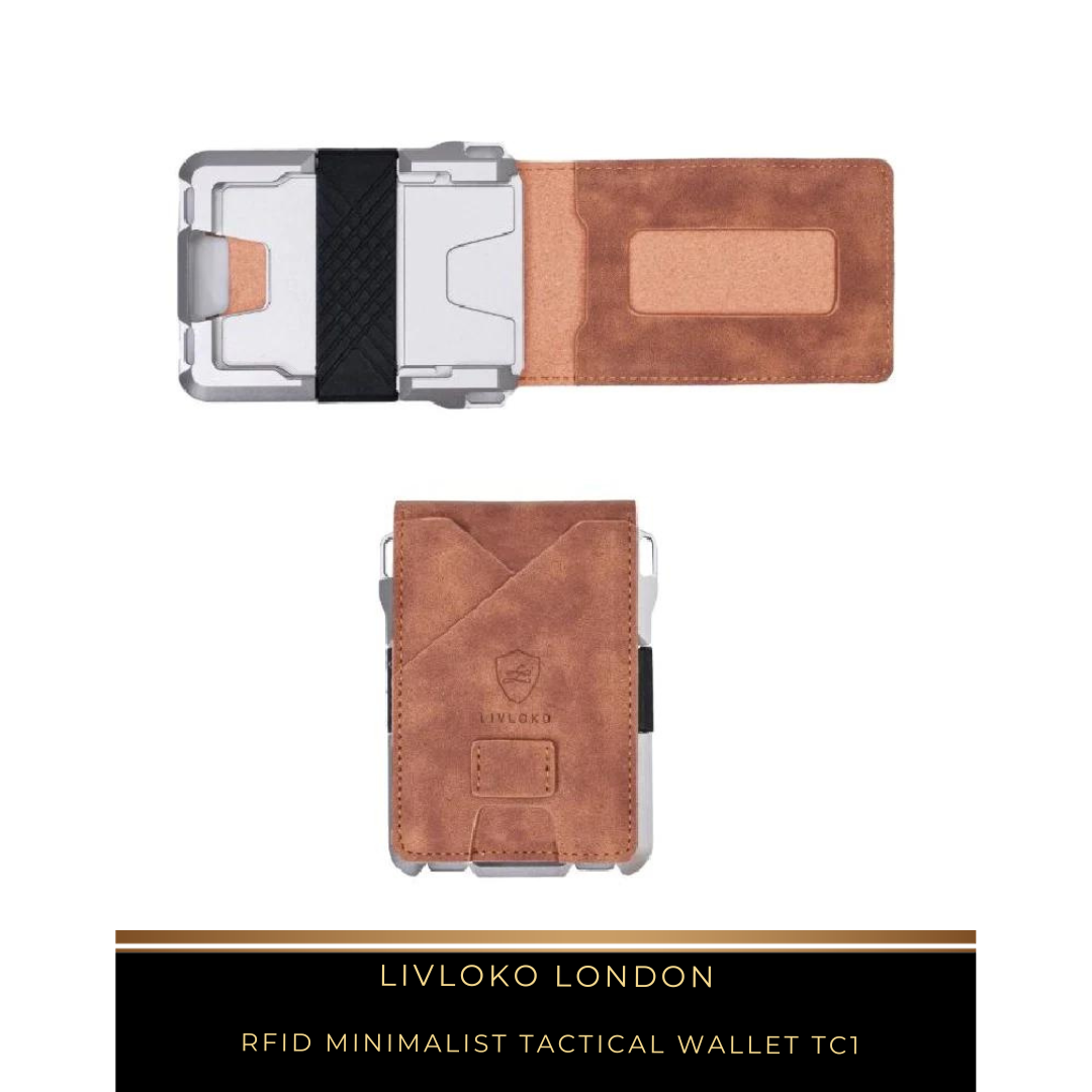 RFID Minimalist Tactical Wallet TC1 - Livloko London