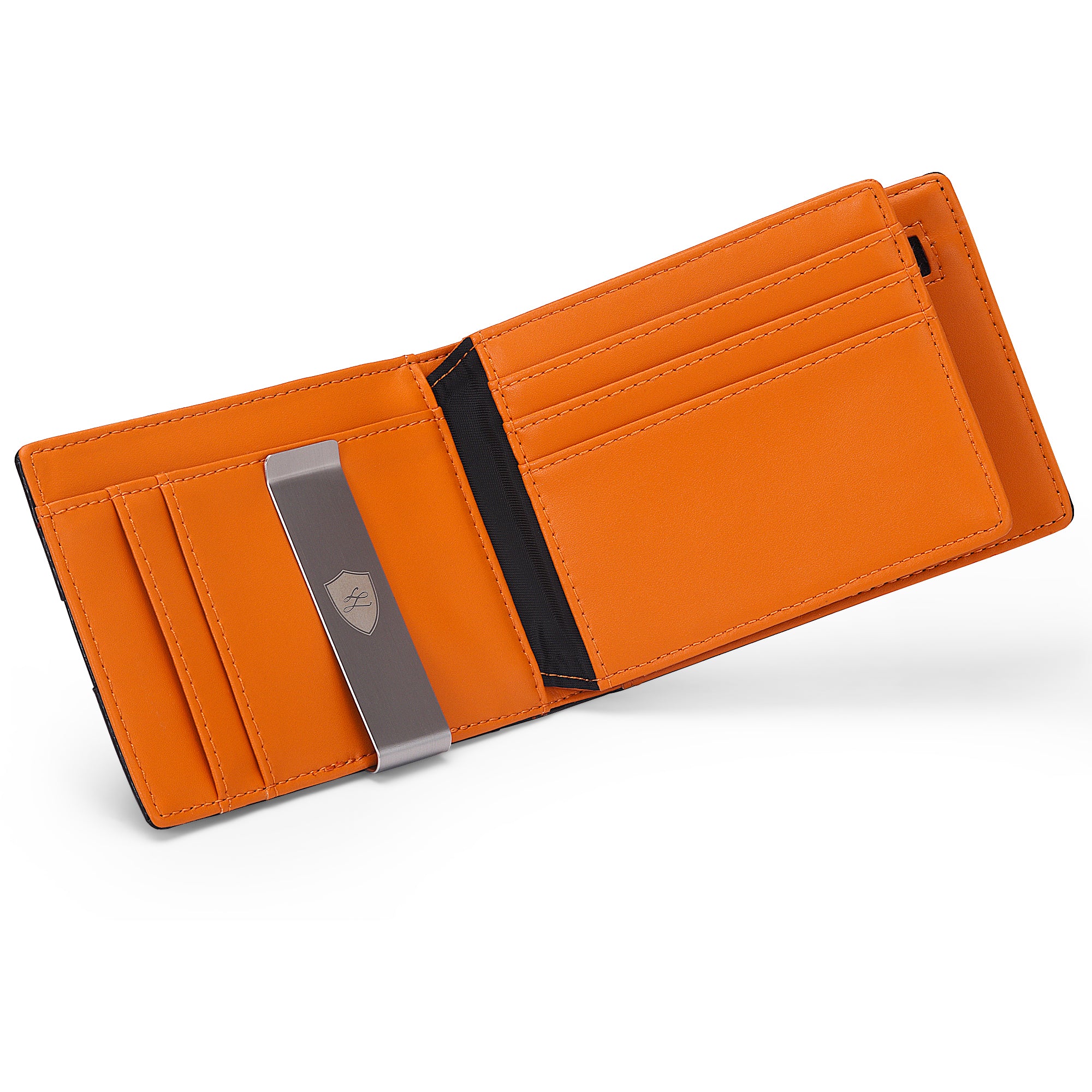 Designer Wallet Money Clip Card Holder for Men money clip billfold