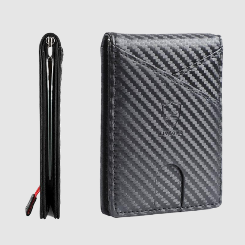 RFID Money Clip Card Holder Black Wallet designer card wallet