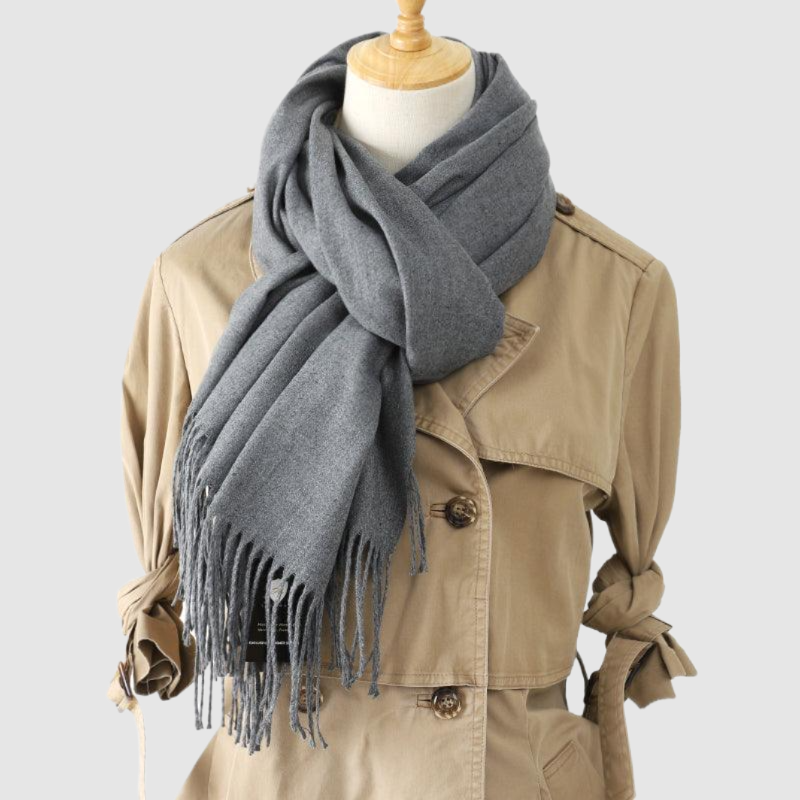 Grey Pashmina Shawl Wrap pashmina wrap