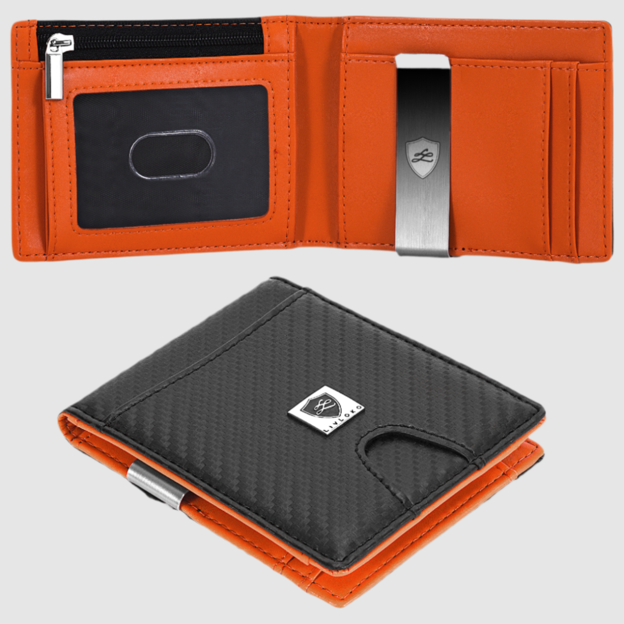 Men's Money Clip Card Holder Wallet mens money clip wallet