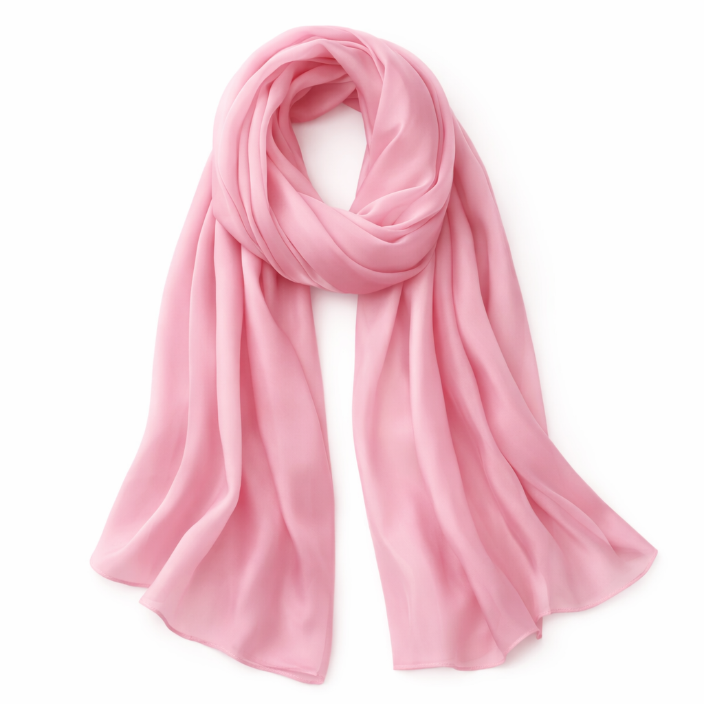 【未使用】プリーツプリーズ　SCARF light pink ライトピンク Bright Pink Lightweight Scarf | Women's Scarf
