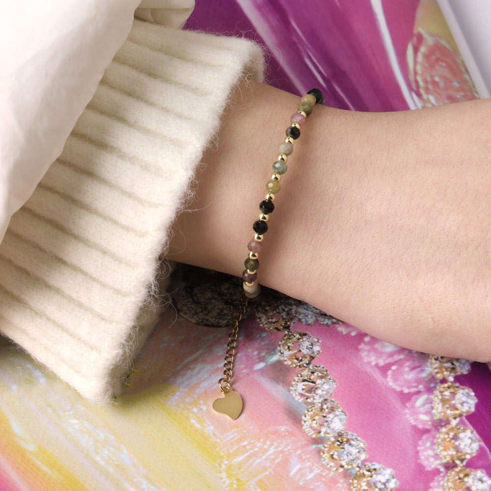 Tourmaline Crystal Bracelet for Women Tourmaline Crystal Bracelet for Women