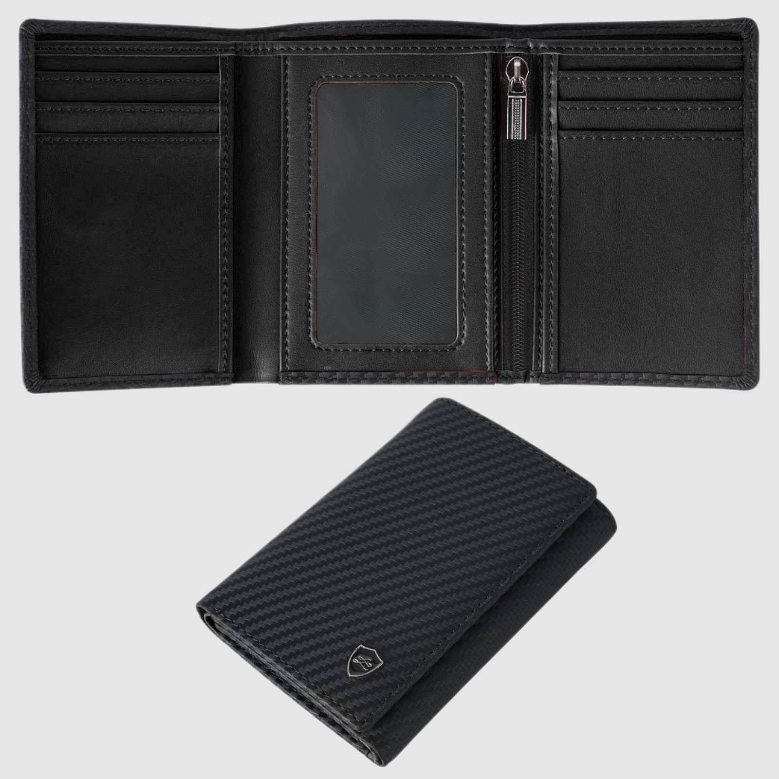 black wallet