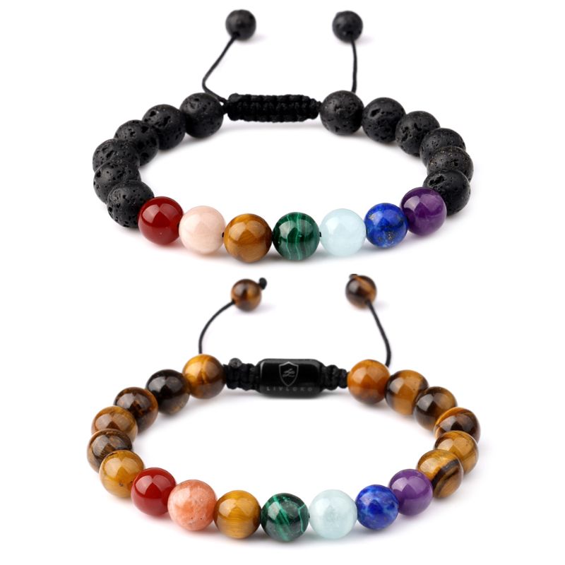 7 Chakra Couple Bracelets couples bracelets