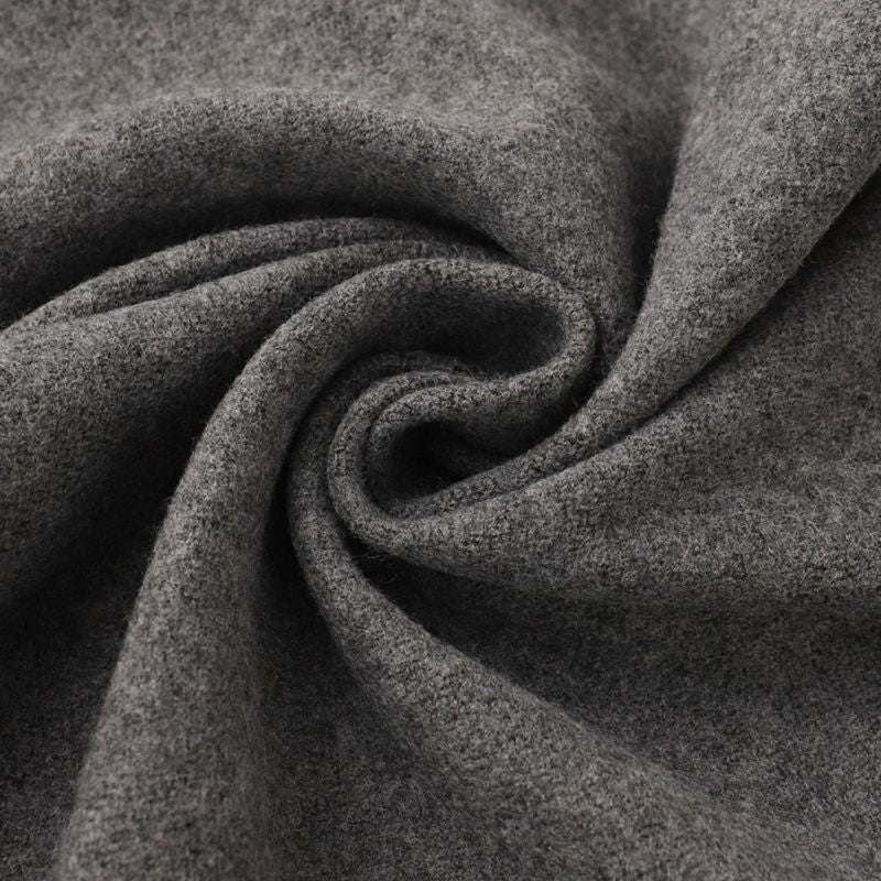 Men's Grey Wool Scarf