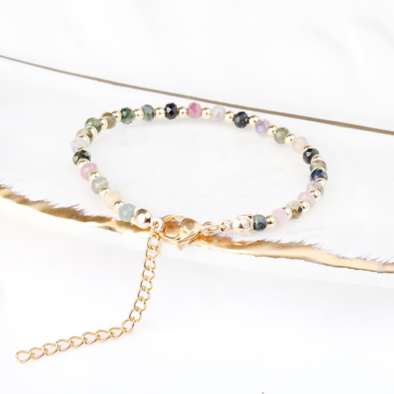 Tourmaline Crystal Bracelet for Women gemstone bracelet