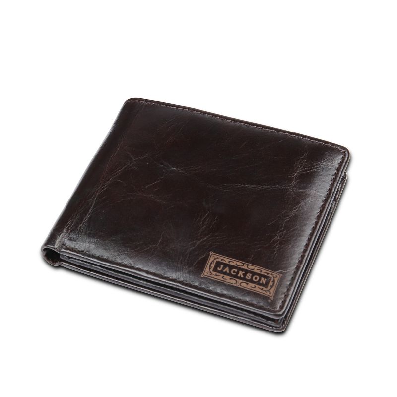 Personalised Men's Leather Vintage Wallet Personalised Men's Leather Vintage Wallet - Livloko London