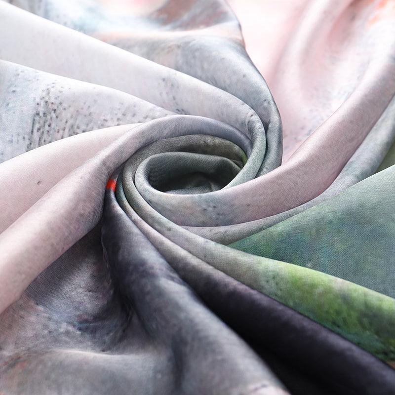 Satin Ballet at the Paris Opéra Printed Scarf satin scarf