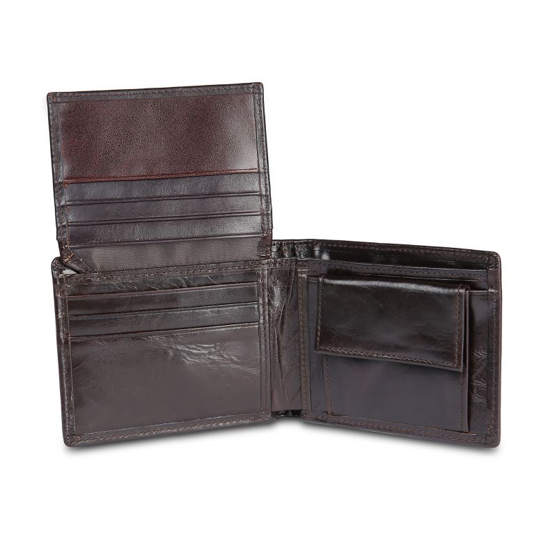 Personalised Men's Leather Vintage Wallet Personalised Men's Leather Vintage Wallet - Livloko London