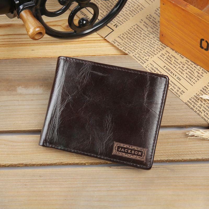 Personalised Men's Leather Vintage Wallet Personalised Men's Leather Vintage Wallet - Livloko London
