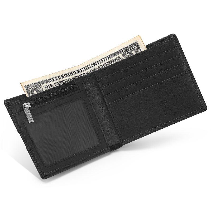 Men's Card Holder Bifold Wallet mens wallet with coin pocket