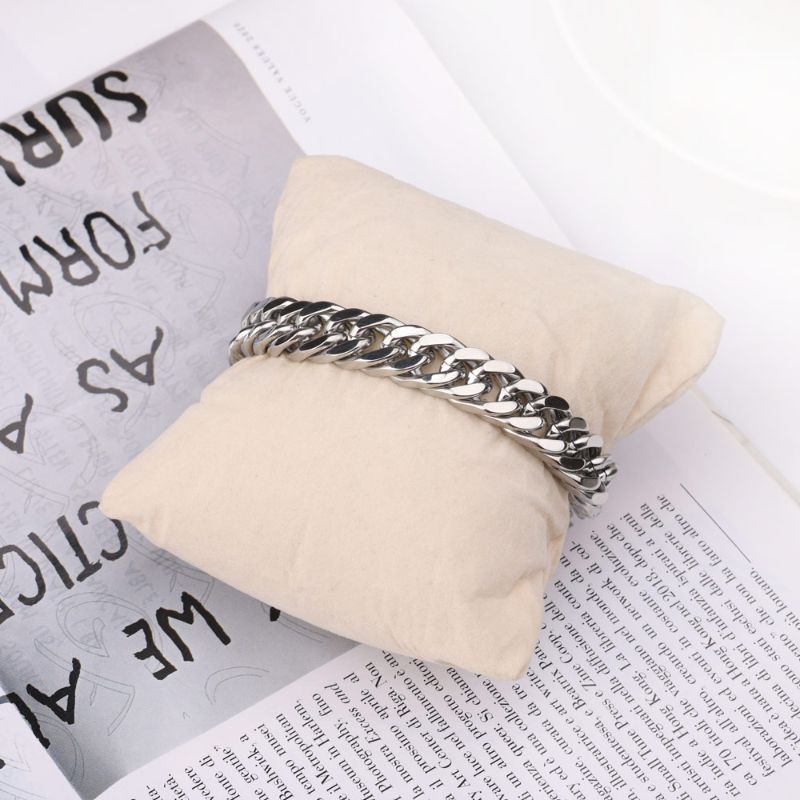 Men's Silver Curb Bracelet men's silver bracelet