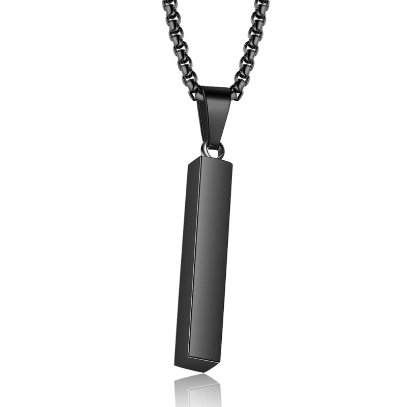 Personalised Stainless Steel Bar Necklace Personalised Stainless Steel Bar Necklace