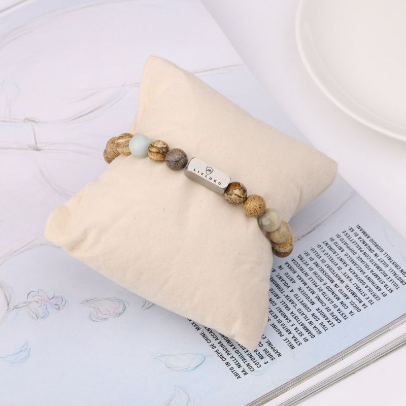 Jasper and Amazonite Bracelet healing bracelets