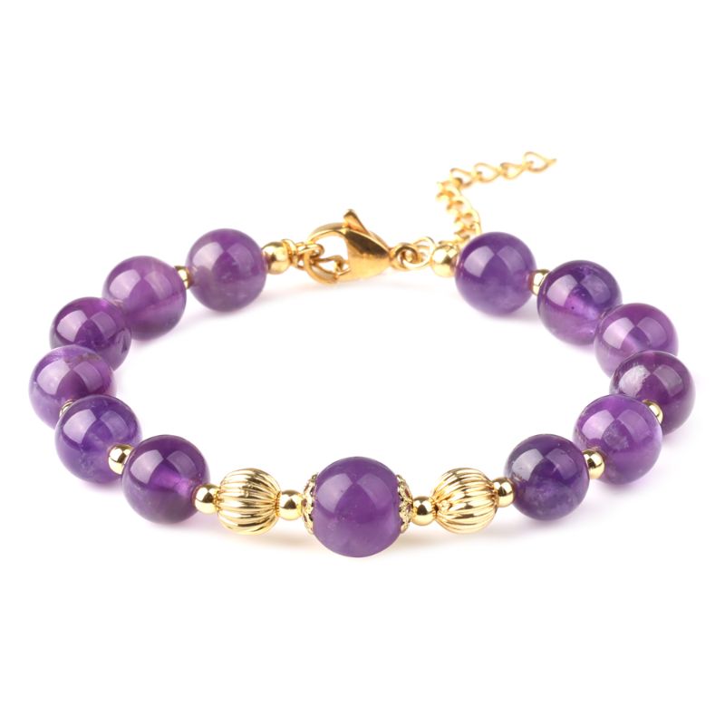 amethyst crystal bracelet