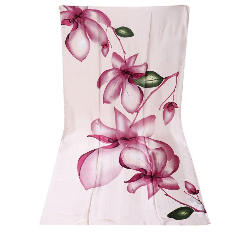 Floral Scarf Oriental Rose print scarf