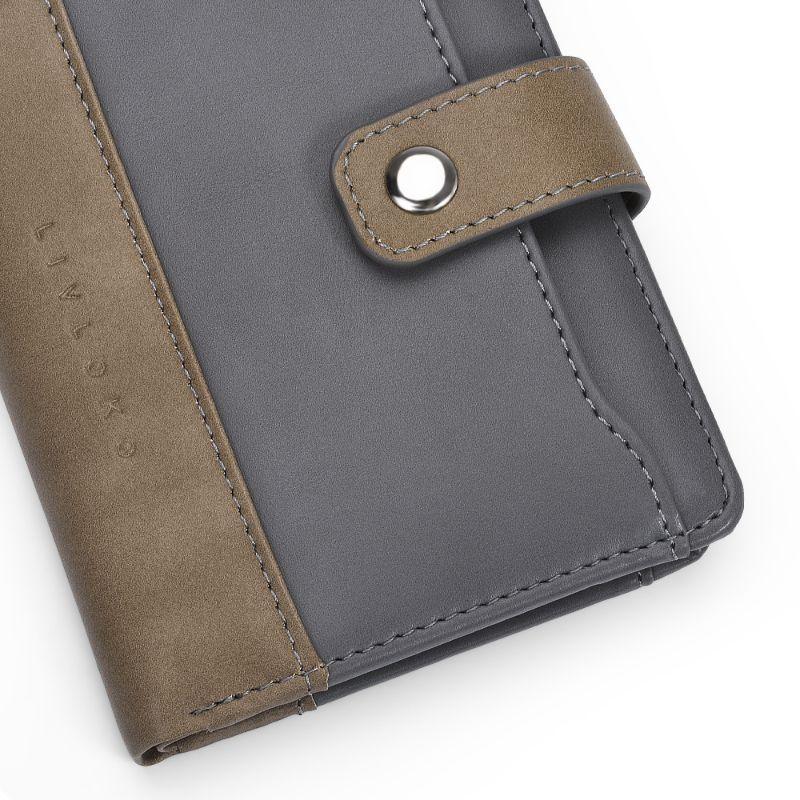 Small Billfold Designer Brown Leather Wallet leather wallets
