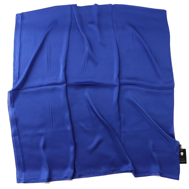 Light Blue Satin Neck Scarf satin scarves