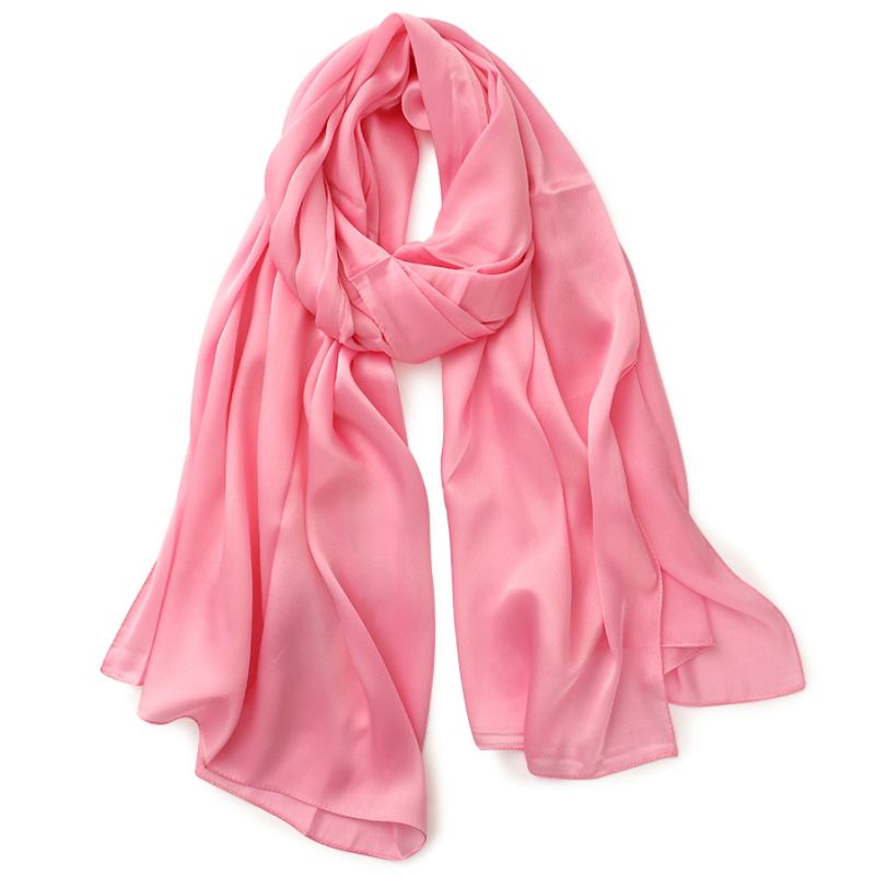 Bright Pink Lightweight Scarf pink scarf