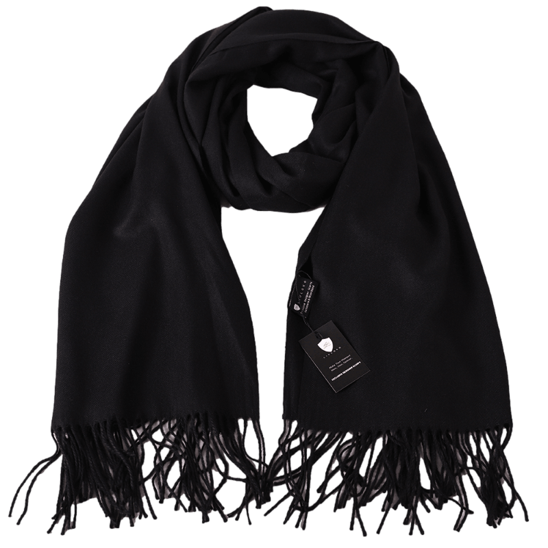 Classic Black Pashmina Shawl black pashmina