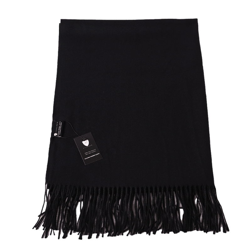 Classic Black Pashmina Shawl pashmina scarf