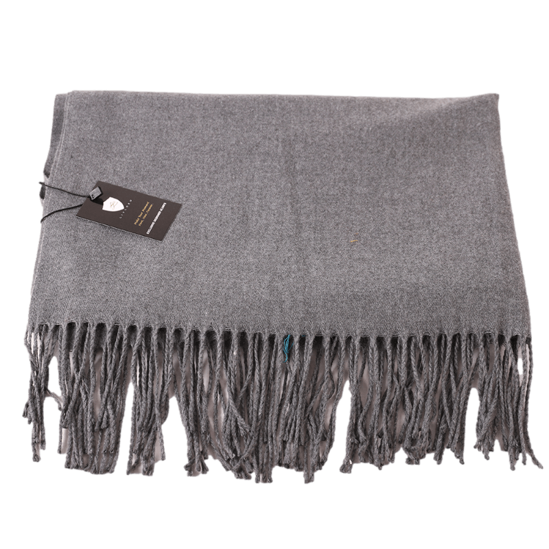 Grey Pashmina Shawl Wrap wedding pashmina