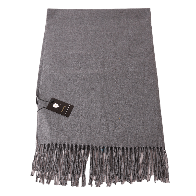 Grey Pashmina Shawl Wrap scarf shawl