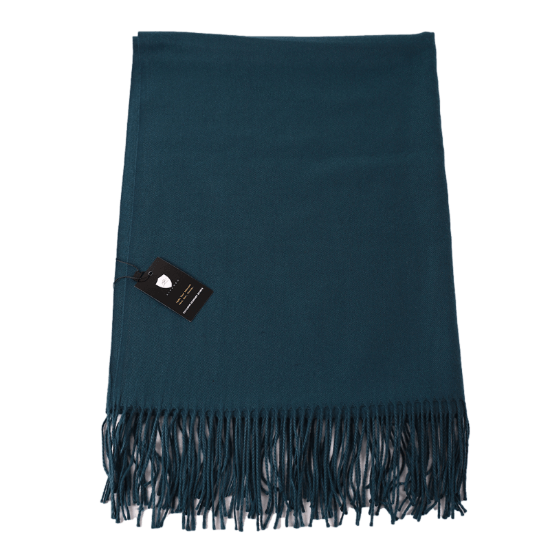 Enchanting Green Pashmina Shawl Wrap wraps and shawls