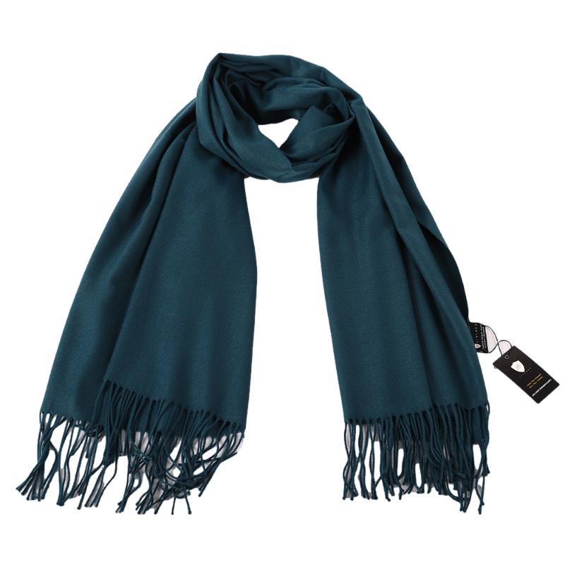 Enchanting Green Pashmina Shawl Wrap pashmina shawl