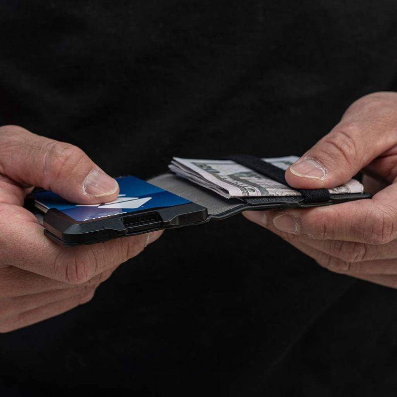 Tactical Metal Card RFID Wallet metal card holder