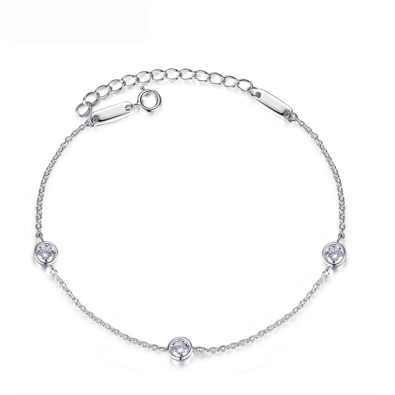 Stirling Silver Cubic Zirconia Tennis Bracelet cubic zirconia tennis bracelet