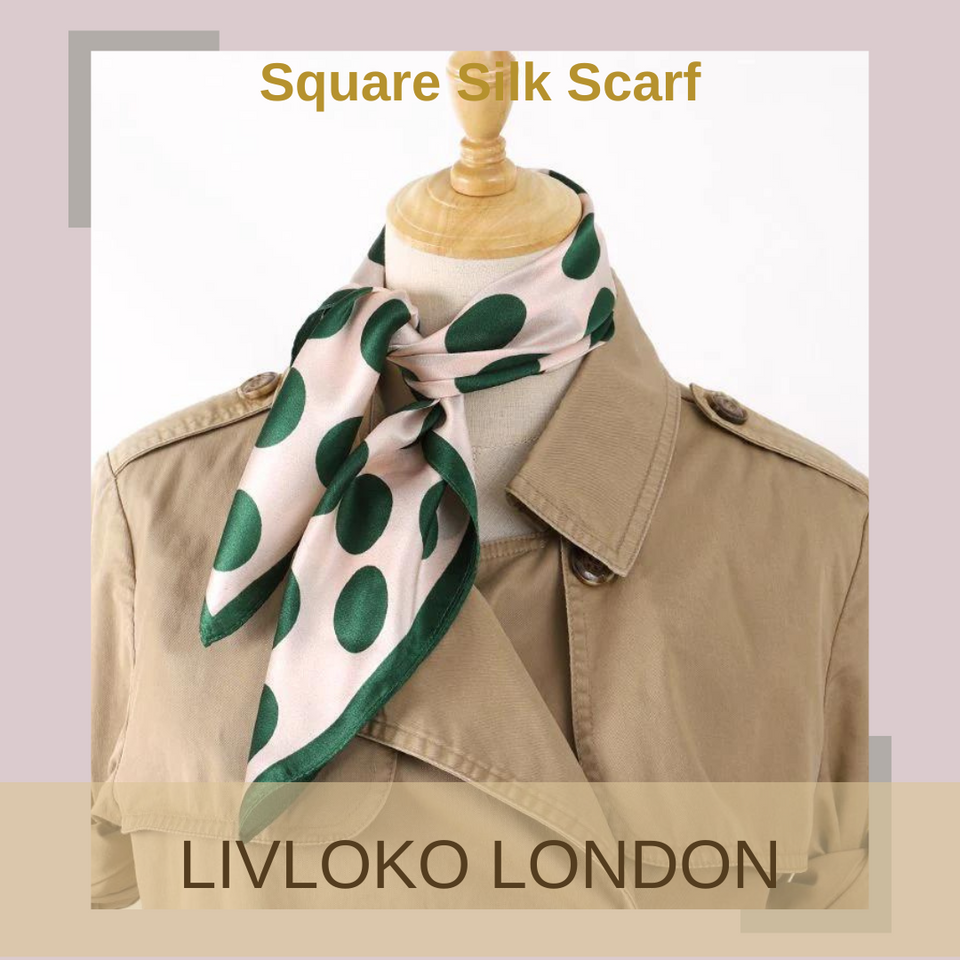 What is a square silk scarf called?