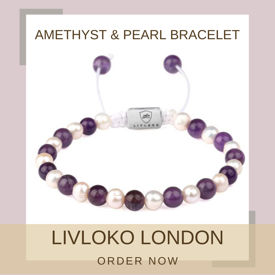 Check out our Amethyst Crystal Bracelet with Freshwater Pearl. An accessory that will uplift your spirit!