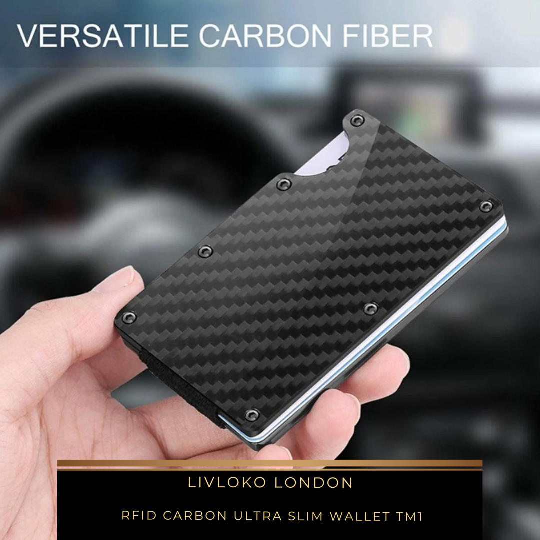 RFID Ultra Slim Card Holder | Minimalist wallet - Livloko London