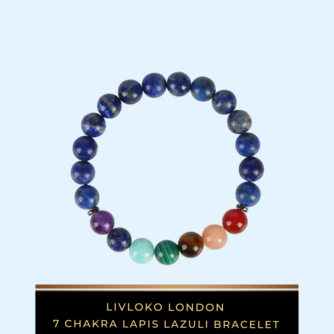 Benefits of Lapis 7 Chakra Bracelet - Livloko London