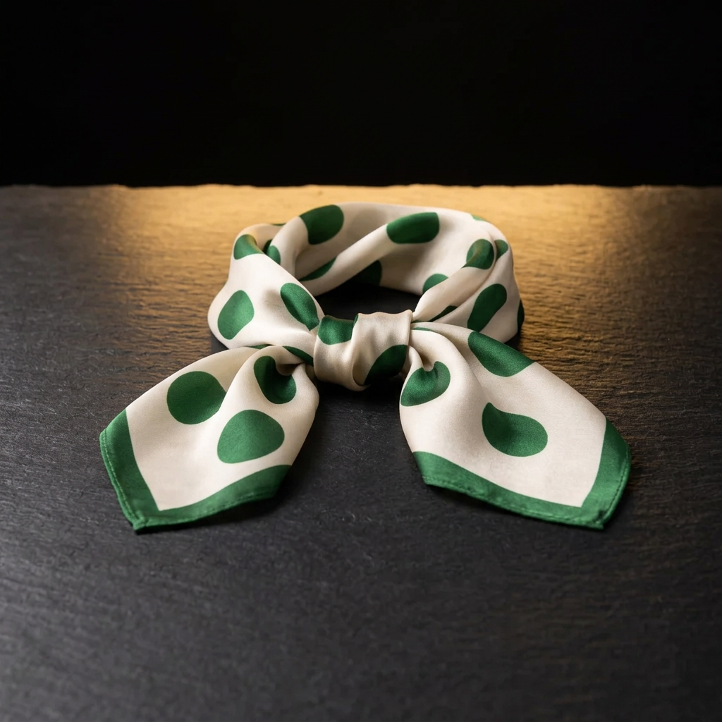 How to wear a silk square scarf: mulberry silk square scarf 53 x 53 cm by Livloko London