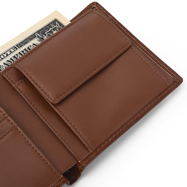 Mens Wallet with Coin Pocket