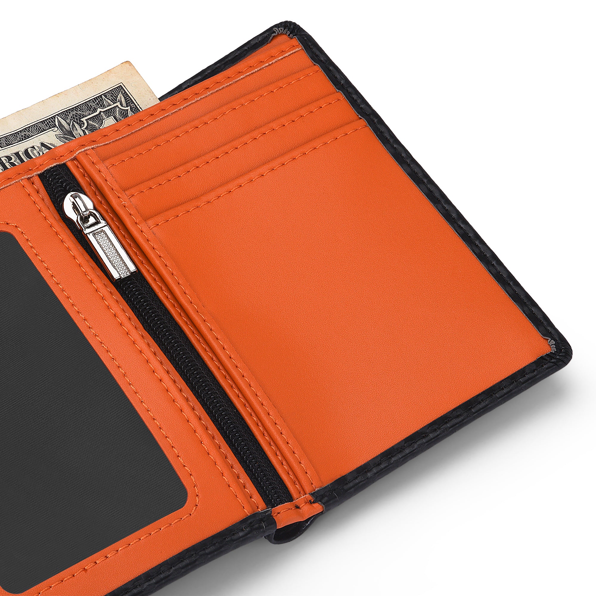 Tri-fold RFID Chip Wallet