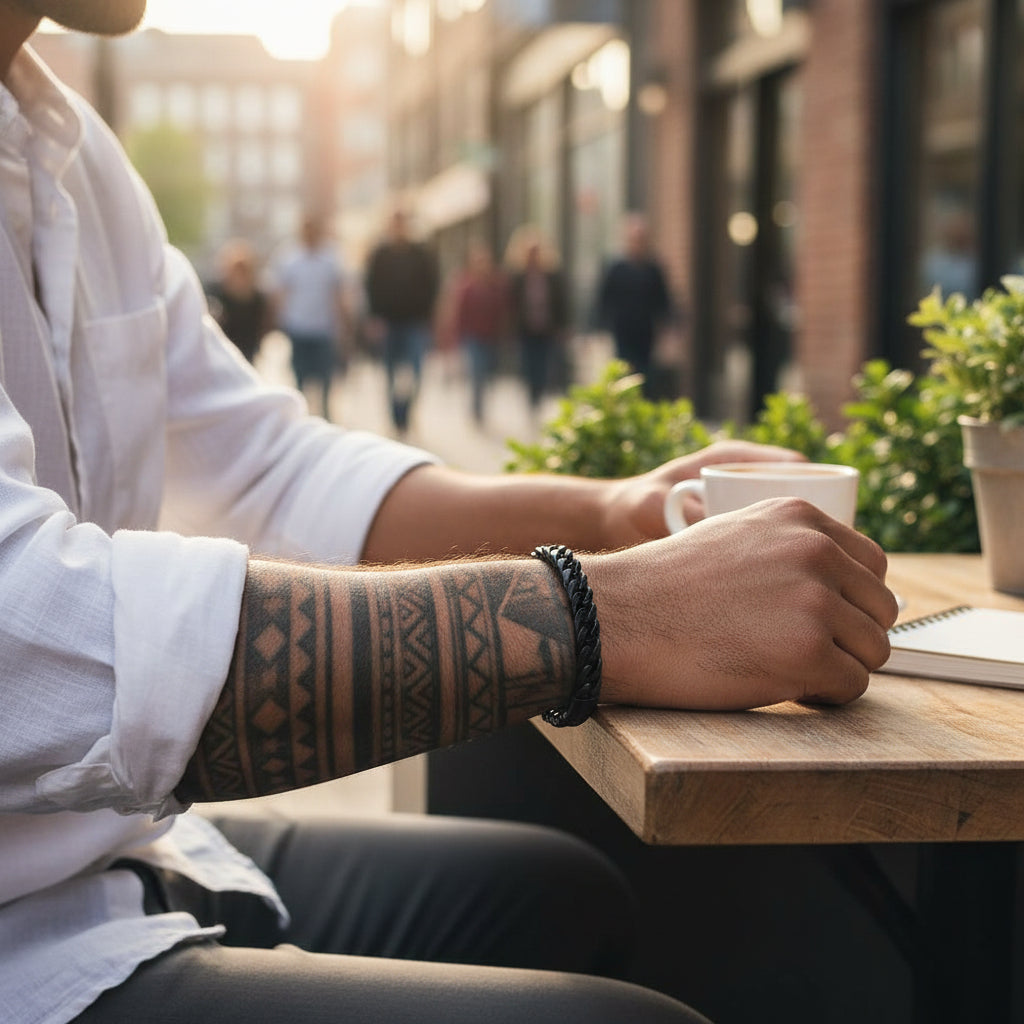 Men's Black Bracelet