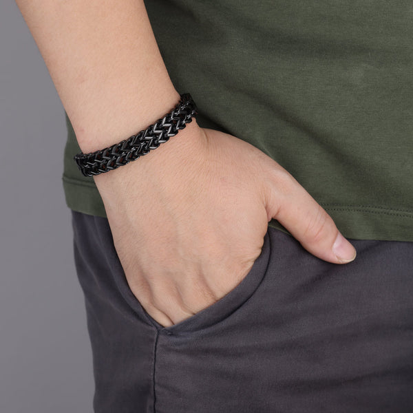 Men's Black Bracelet