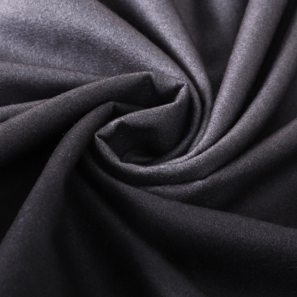 Black and Grey Pashmina Shawl, close-up of the fabric