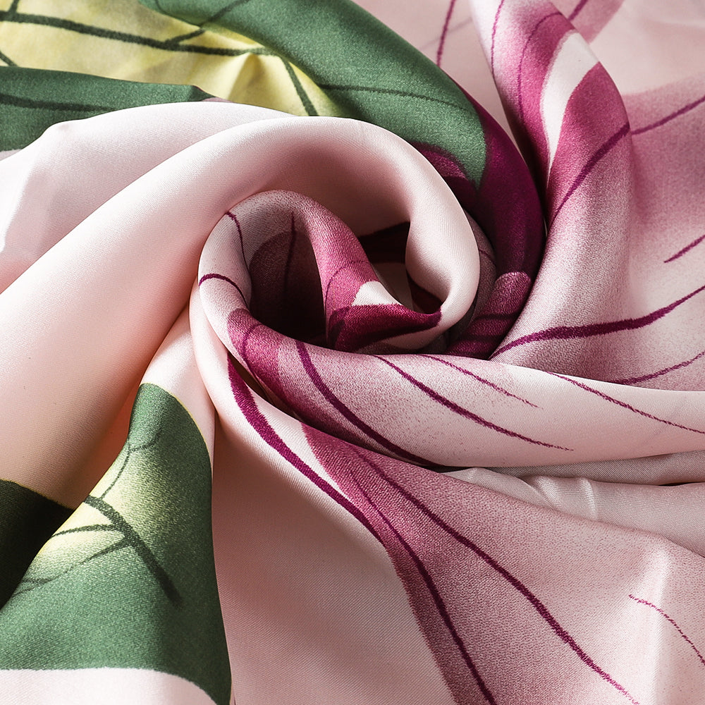 Floral Scarf Oriental Rose