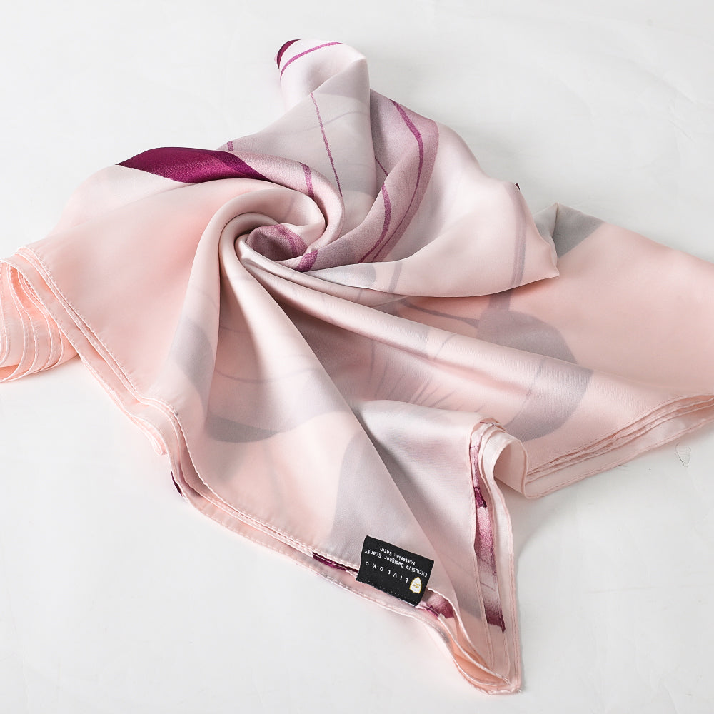 Floral Scarf Oriental Rose