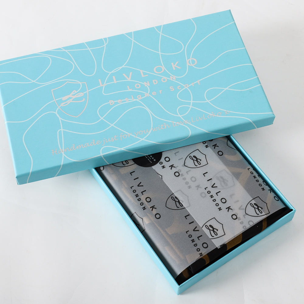 Arabian Paisley Satin Scarf