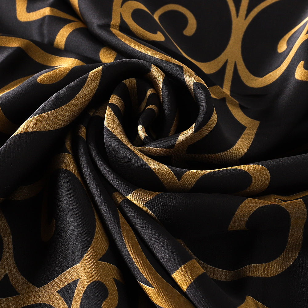 Arabian Paisley Satin Scarf