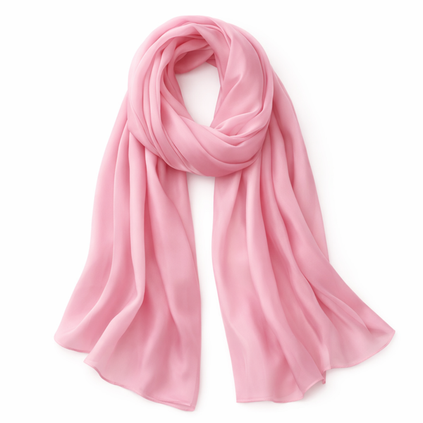 【未使用】プリーツプリーズ　SCARF light pink ライトピンク Bright Pink Lightweight Scarf | Women's Scarf